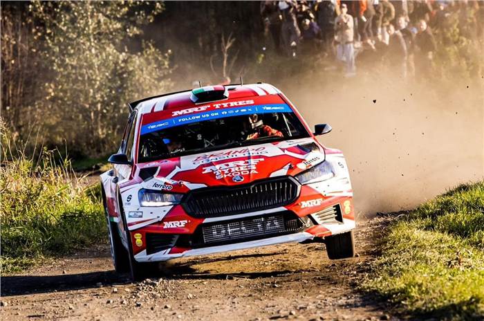 MRF tires Rally Silesia European Rally Championship